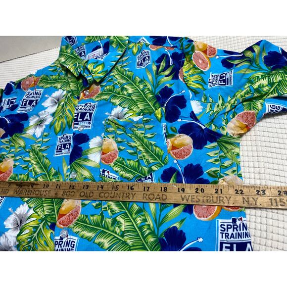 MLB Grapefruit League Baseball Spring Training 2023 Shirt Men's Sz LRG Button up - Picture 3 of 7